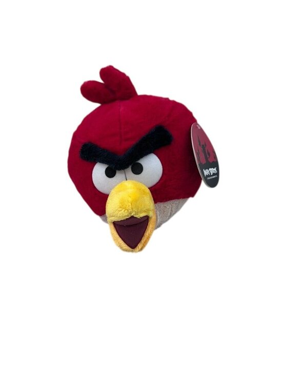 Rovio Entertainment Other - Angry Bird Red Bird Plush Toy Stuffed Animal Open Mouth Rovio Entertainment NEW